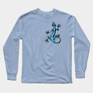 Blue Salamander Long Sleeve T-Shirt